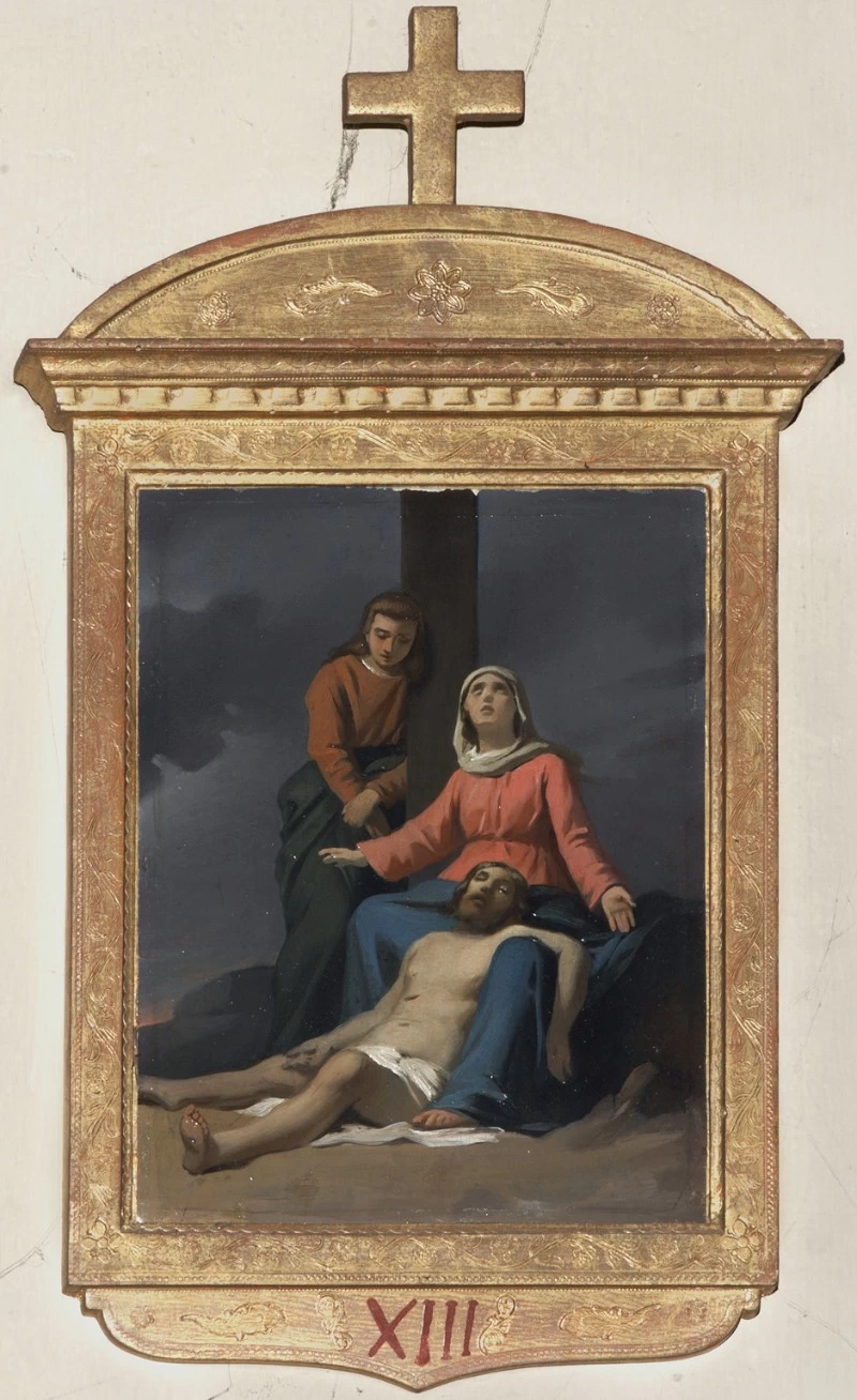 A. - Gesù deposto dalla croce